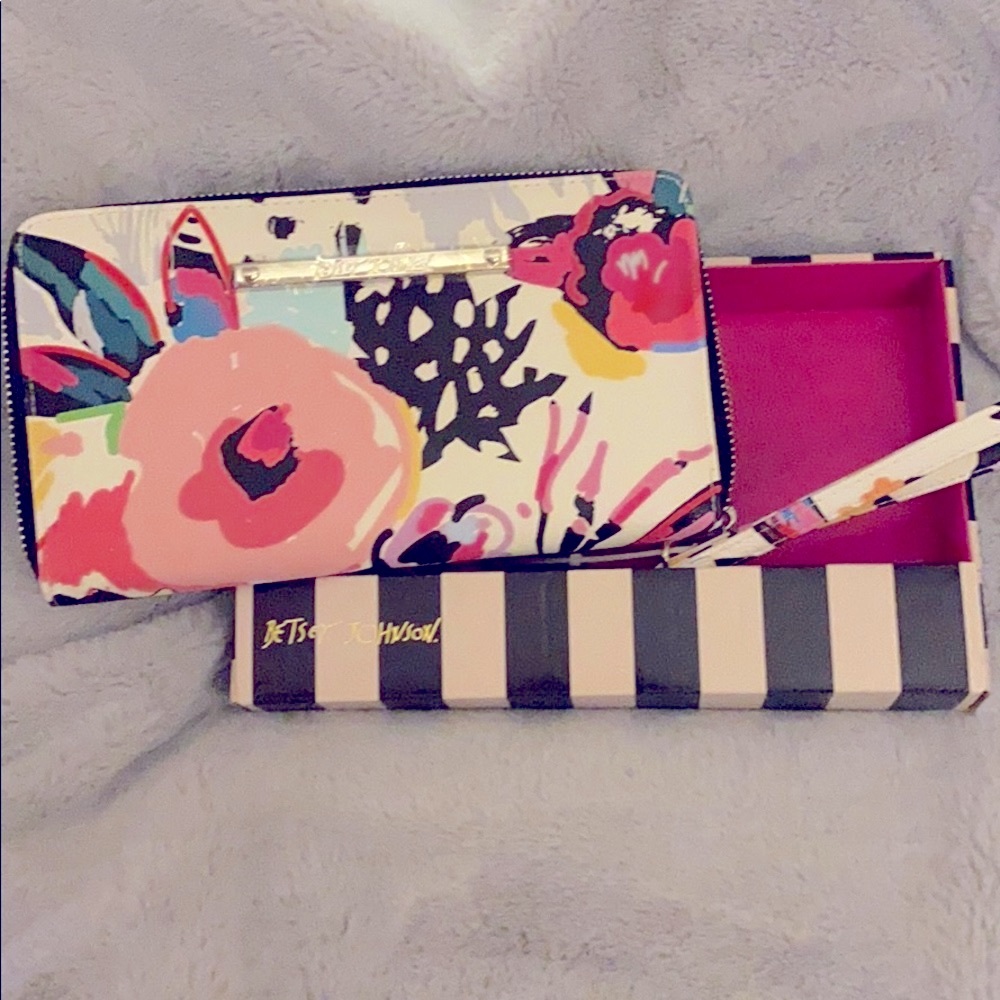 Betsy Johnson wristlet
